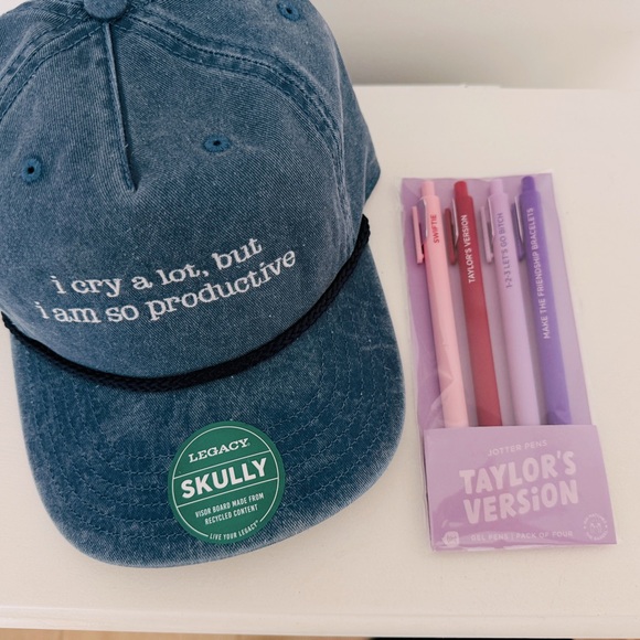 Taylor Swift Items, ERA Hat and Writing Pens, NEW - Picture 2 of 2